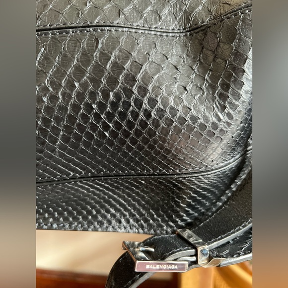 Balenciaga Phileas Python Backpack - Picture 11 of 14